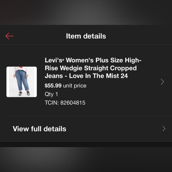 Plus Size Levi’s Jeans - Picture 4 of 4